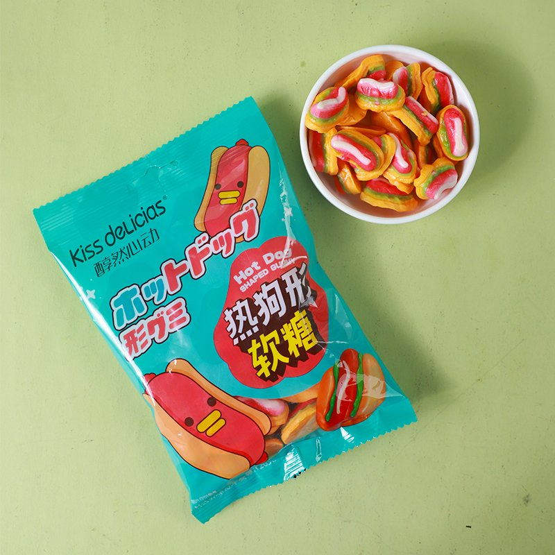 3D Shape Gummy Fruit Candy Toy Candy Custom Gummy Soft Candy