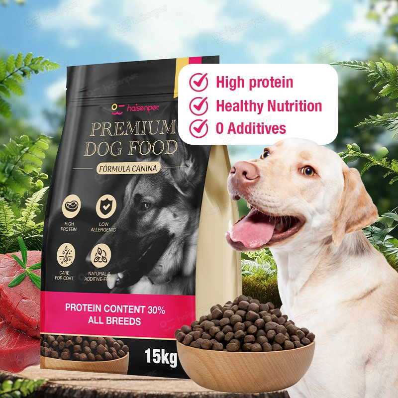 Free Samples Fortified Nutritious Balanced Immune-Boosting High-Protein Dry Dog Food