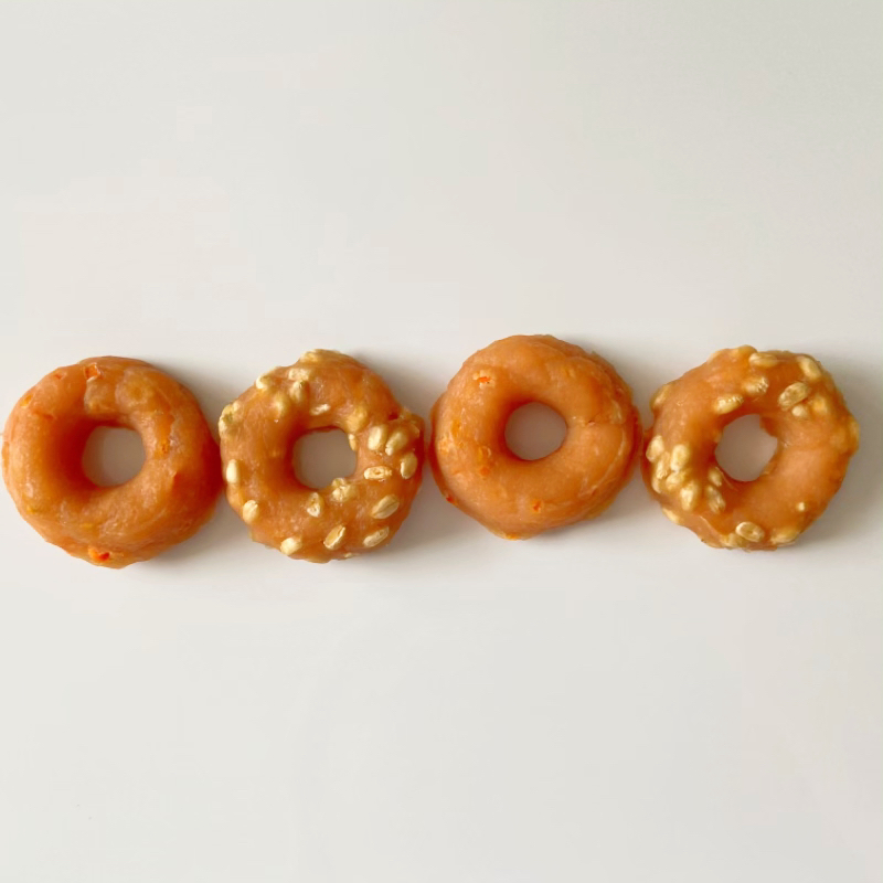 Oat Chicken Donut Dog Food Pet Snacks for Puppy Healthy Natural