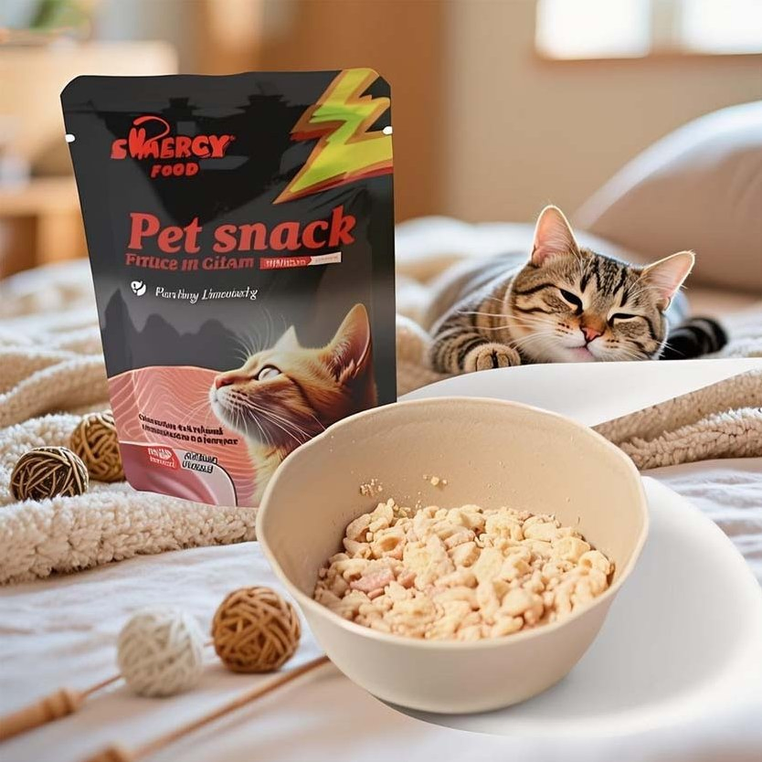 Best Selling OEM &amp; ODM High-Taste Cat Wet Food Meat-Based Bagged Pet Food Pet Products