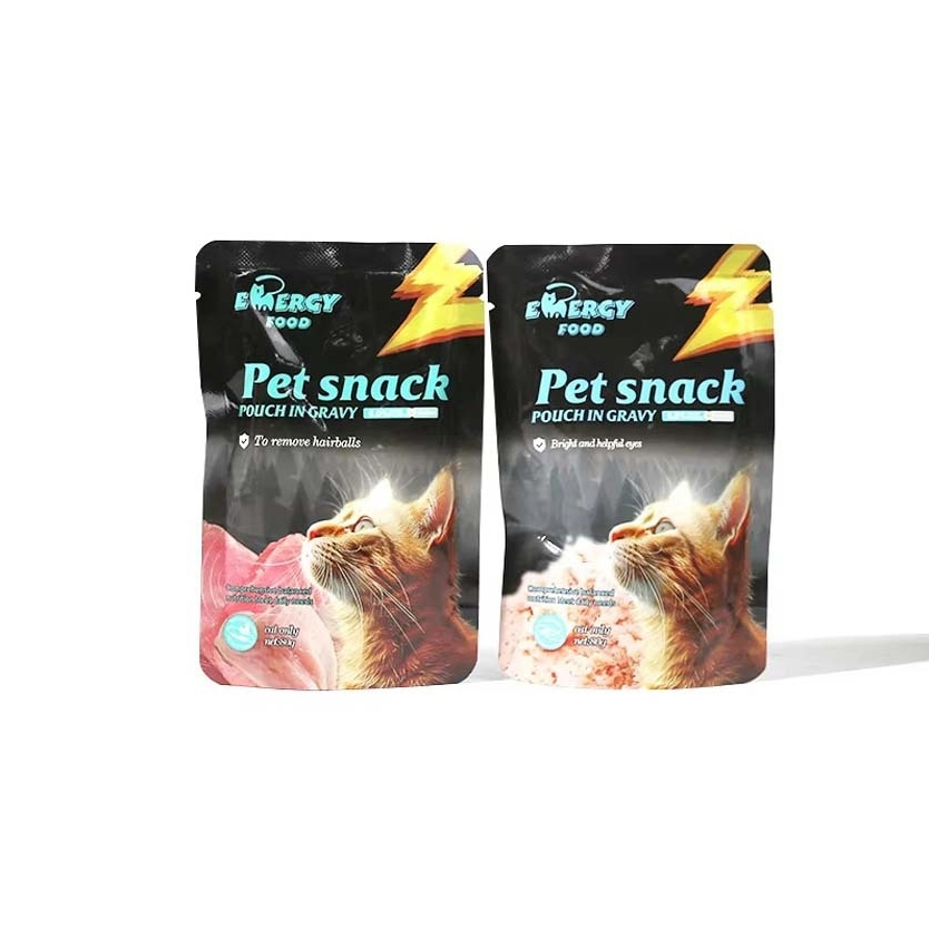 Best Selling OEM &amp; ODM High-Taste Cat Wet Food Meat-Based Bagged Pet Food Pet Products