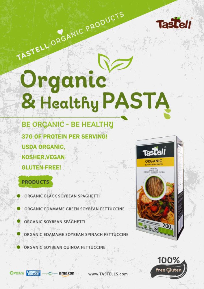 Wholesale Gluten Free Soybean Spaghetti USDA and EU Organic Health Food