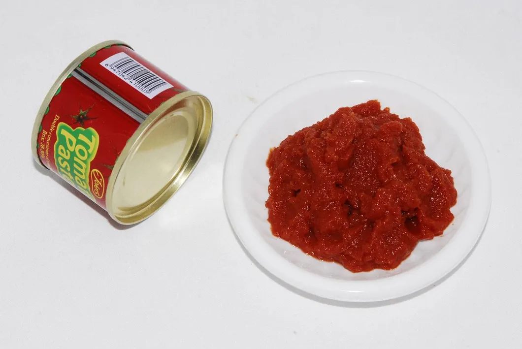 Tin Packaged Tomato Paste