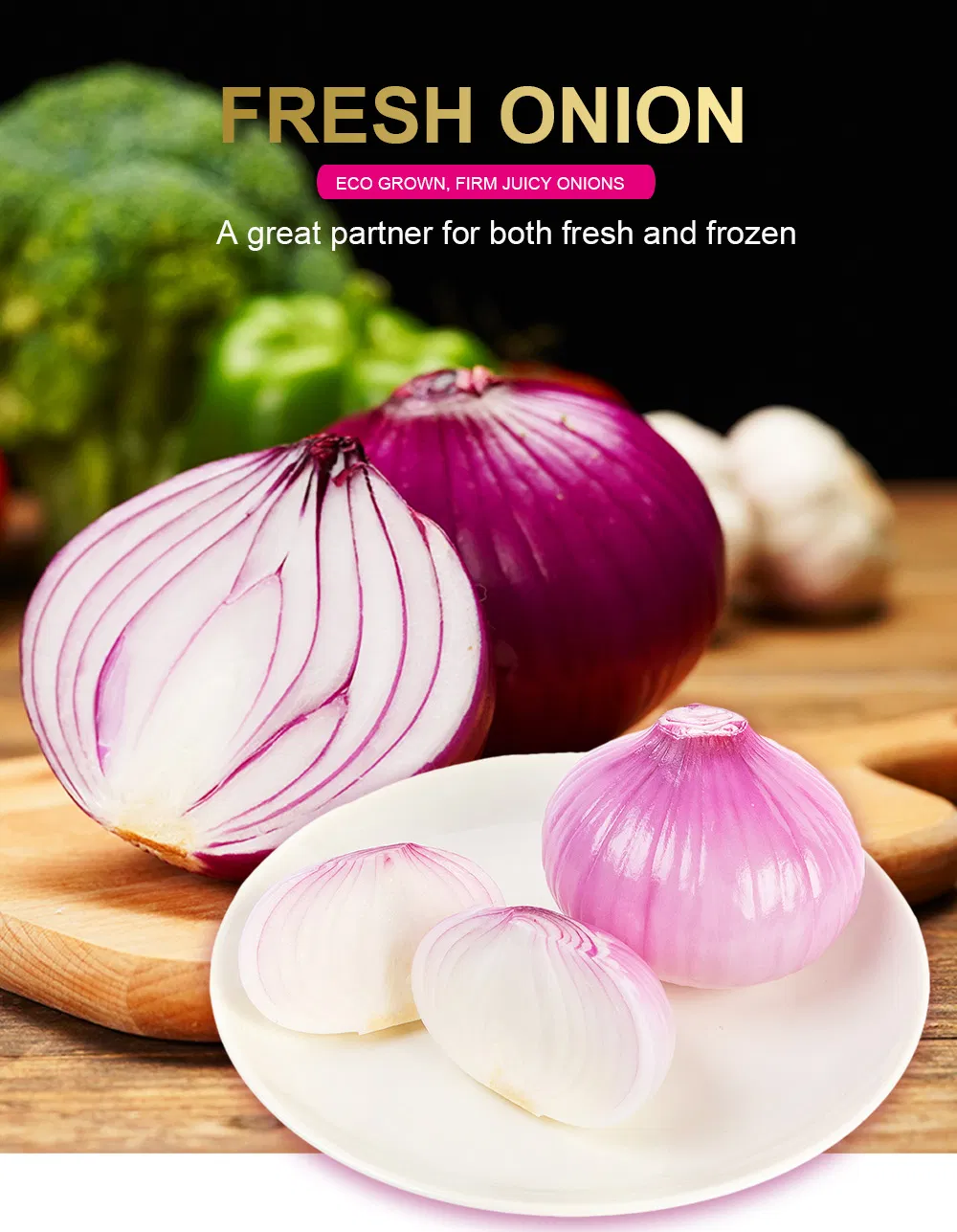 Fresh Red Onions