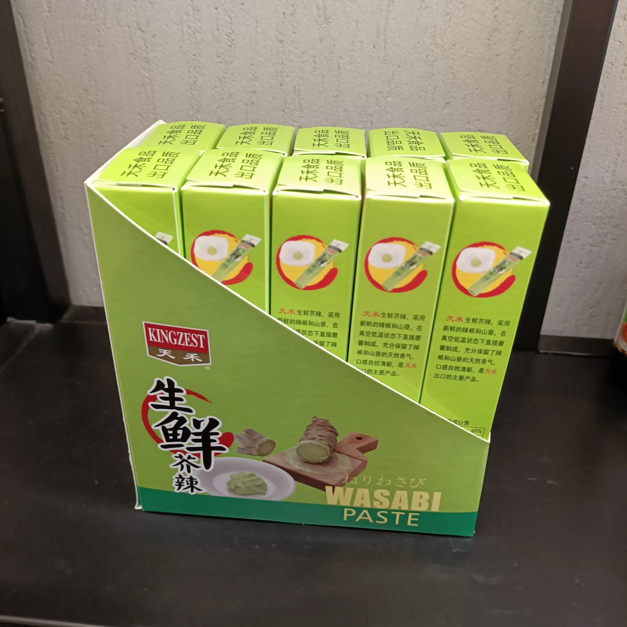 Kingzest Wasabi Paste Condiment in 43G Tube