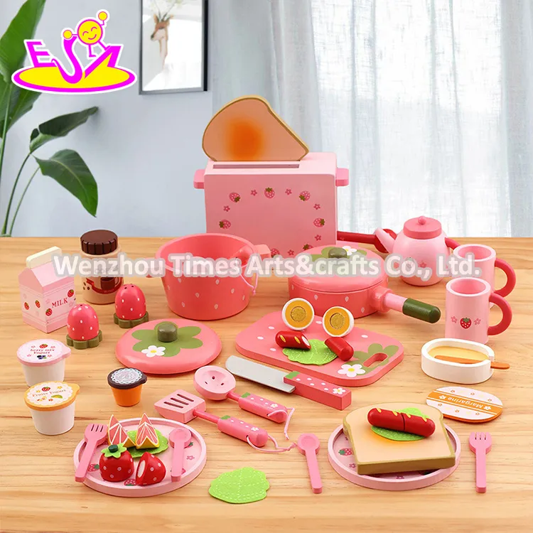 Wooden Breakfast Play Food 3