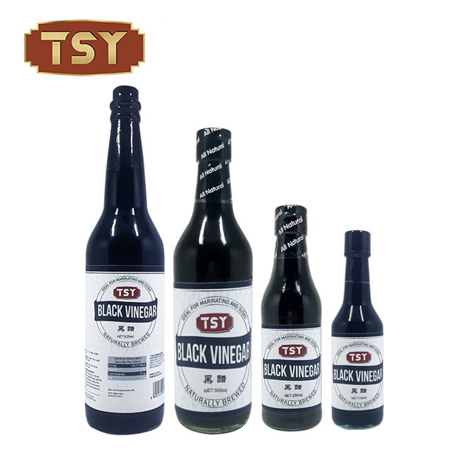 Tsy Food Rice Natural Fermented Five-Grain Aged Halal Kosher Black Vinegar