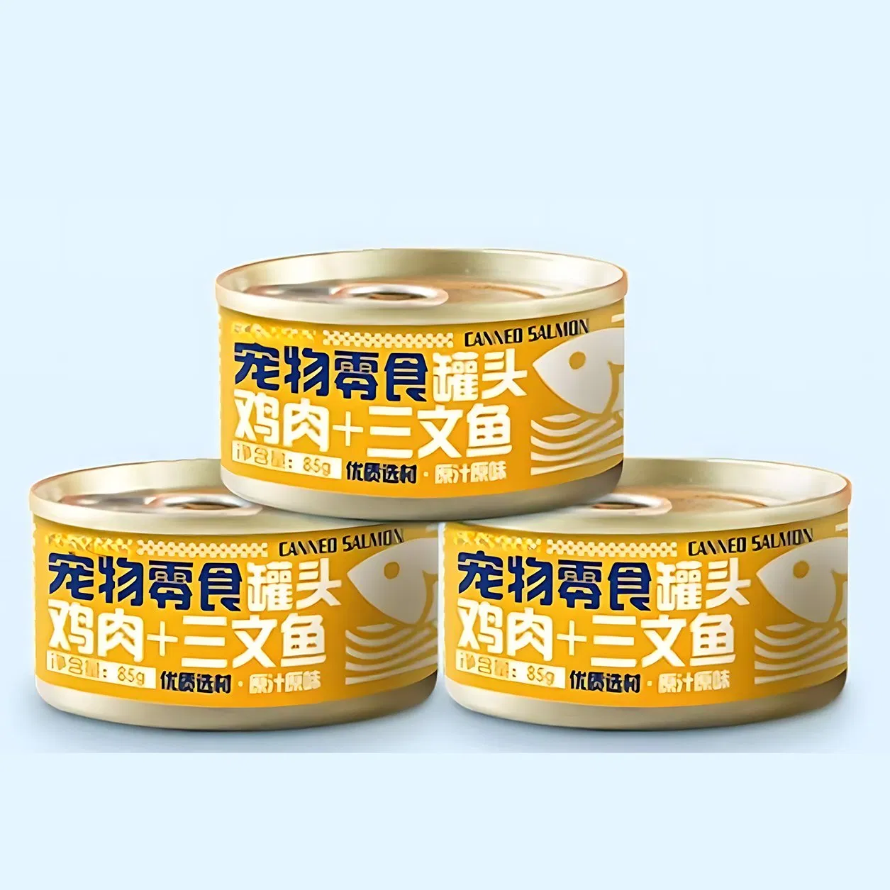 Gourmet Chicken and Duck Pate Wet Cat Food with Added L Carnitine for Healthy Weight Management