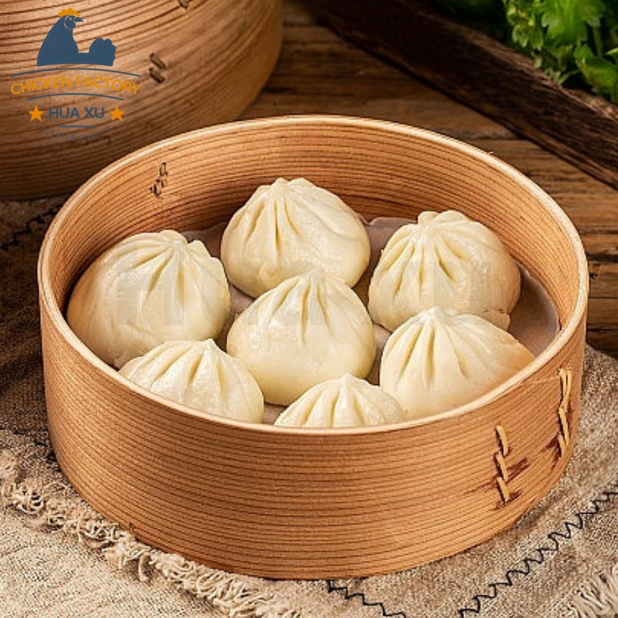 Factory Steamed Bun Ready-to-Cook Convenient Food Quick Frozen Heat &amp; Serve in Minutes
