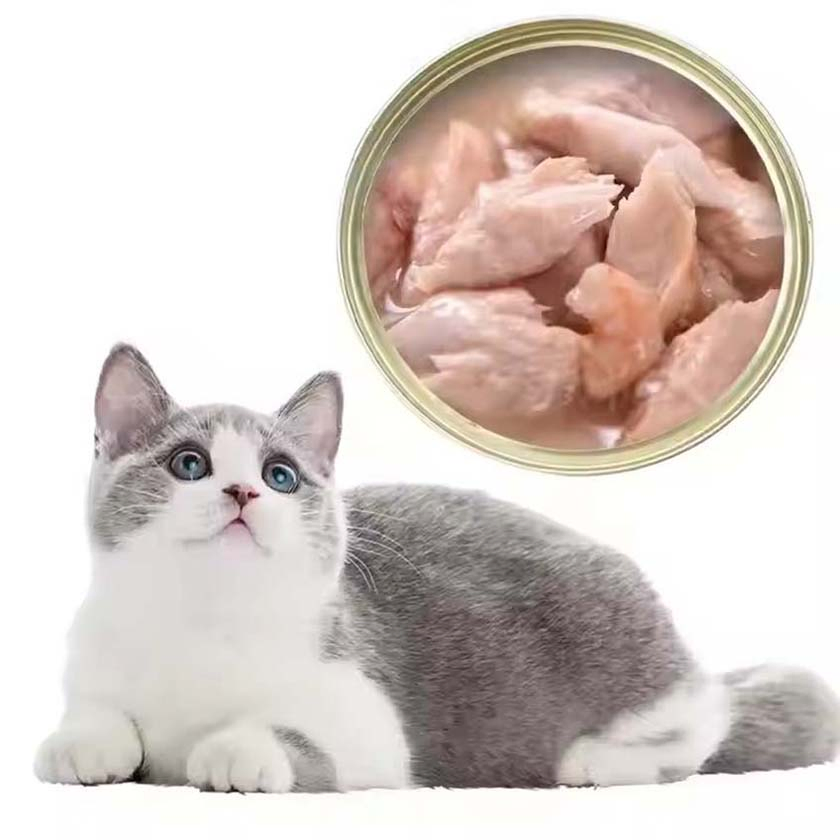 Pet Products Hot Sale High Quality Wholesale Factory Canned Pet Snacks Natural Functional Pet Food Cat Canned
