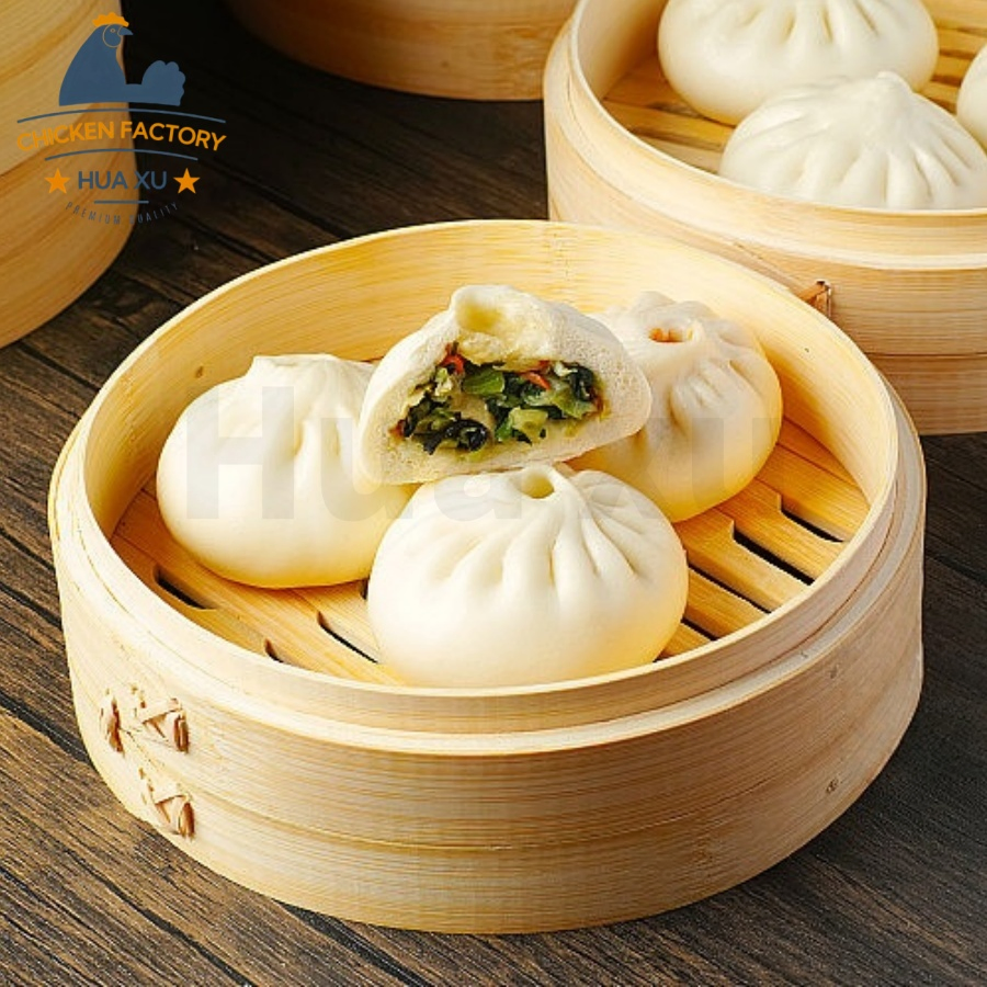 Factory Steamed Bun Ready-to-Cook Convenient Food Quick Frozen Heat &amp; Serve in Minutes