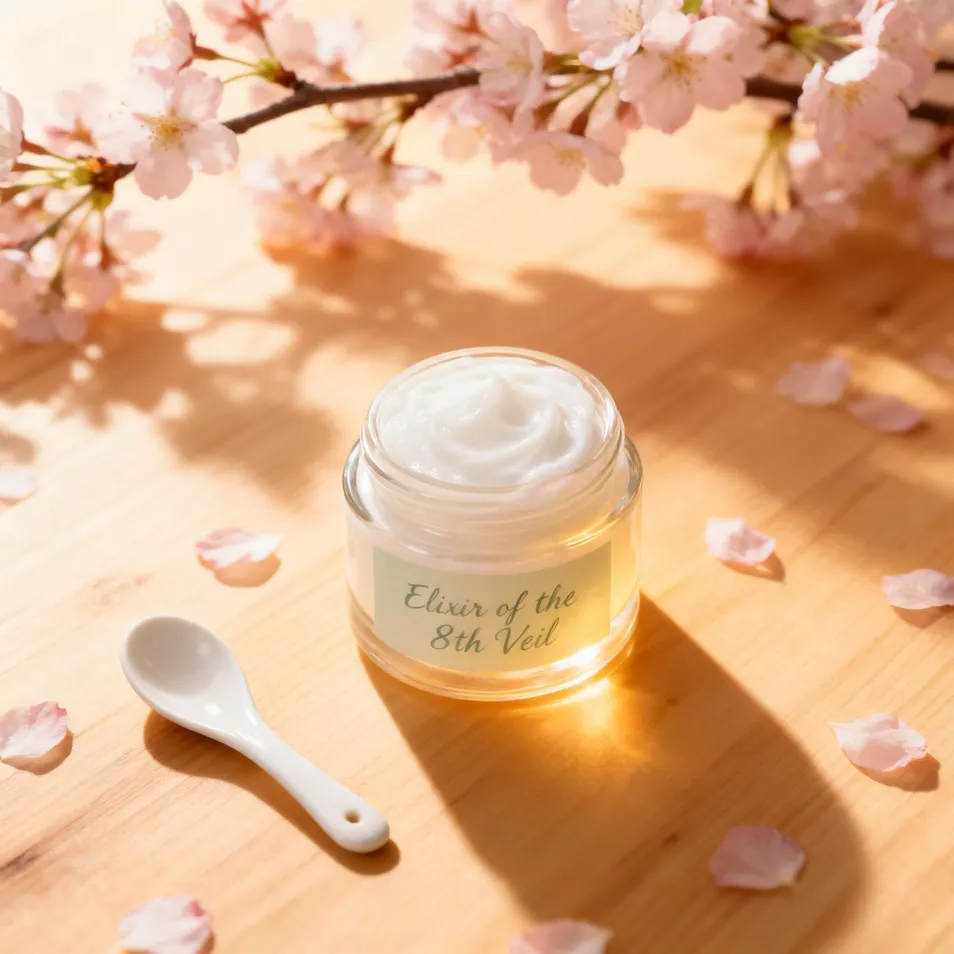 Veil Cream Texture Display