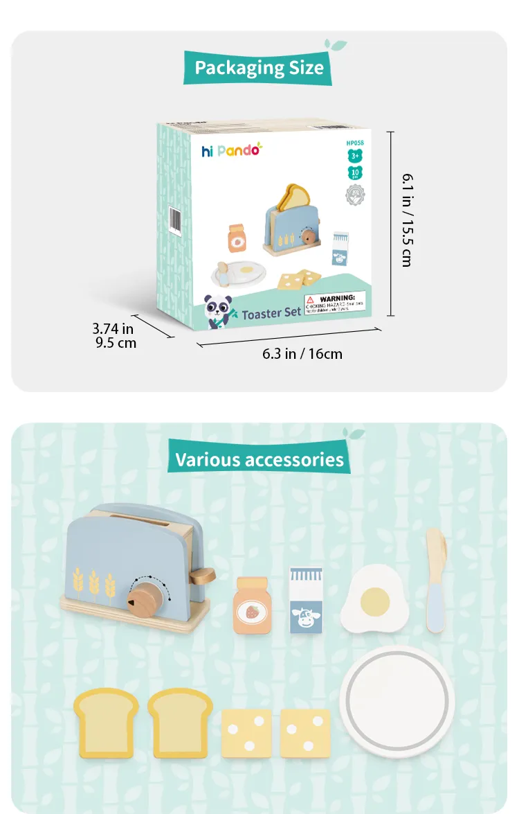 Simulation Kitchen Food Set