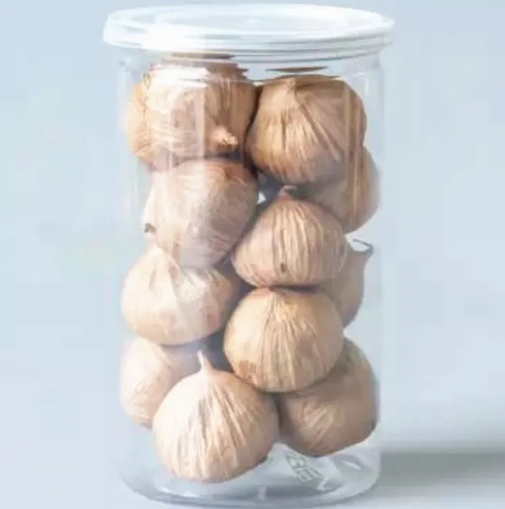 Organic Peeled Black Garlic Single Fermented Black Garlic Solo and Multi Clove for Food Ingredient