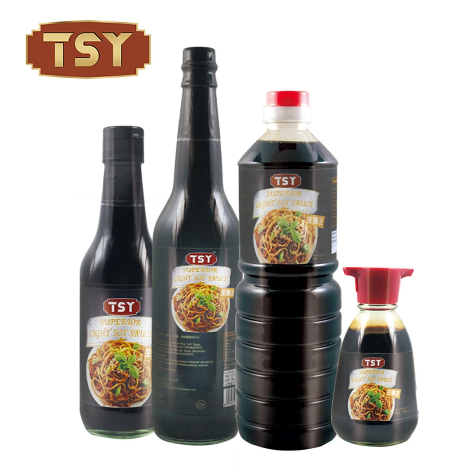 Chinese Manufacturer Traditional Fermented Light Soy Sauce for Food Industry