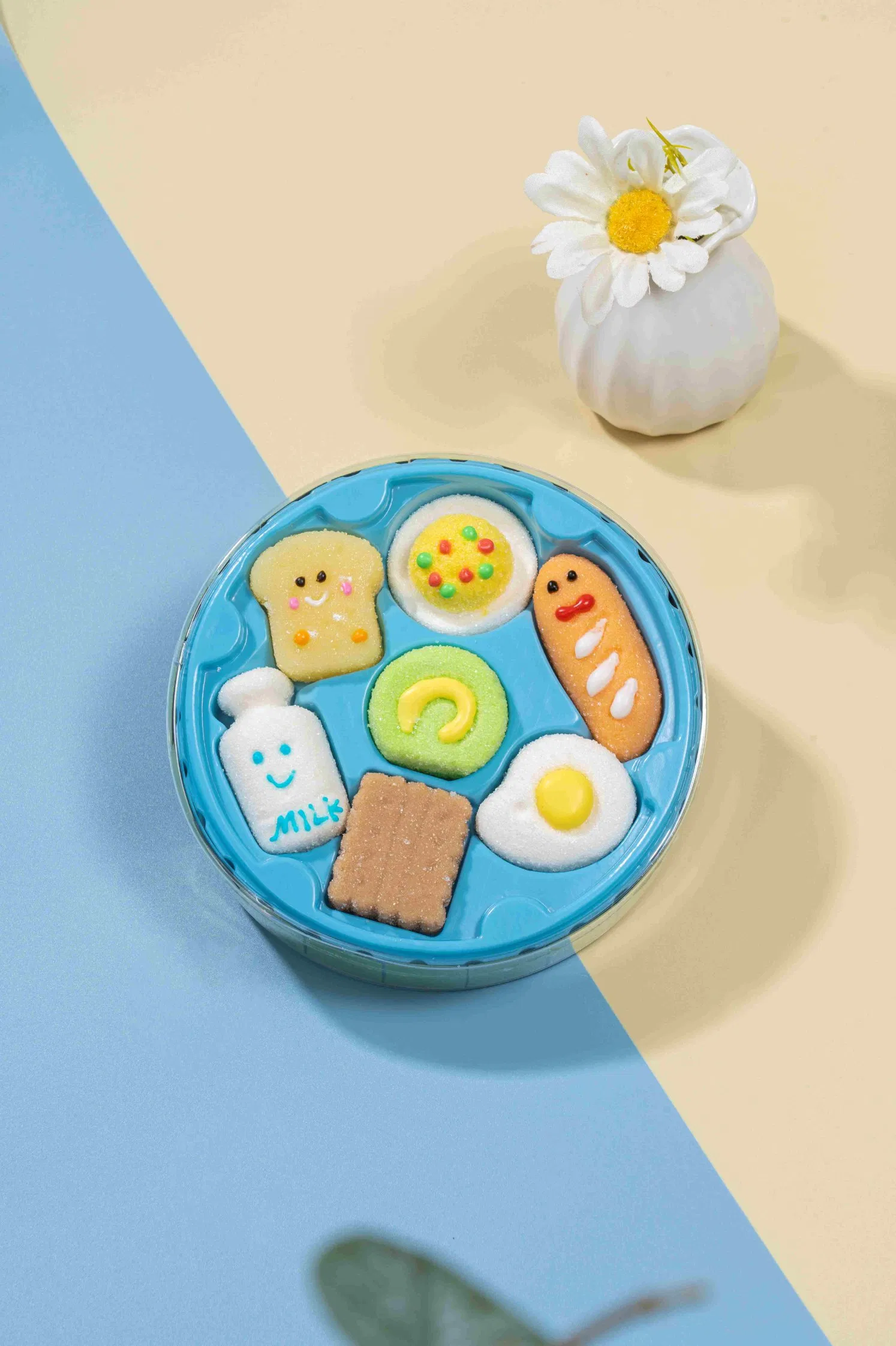 110g Breakfast Fast Food Shape Marshmallow Candy