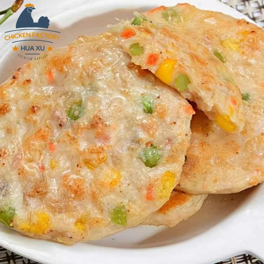 High Quality Delicious Pastoral Chicken Patty Healthy and Low Fat Food Good Choice for Breakfast