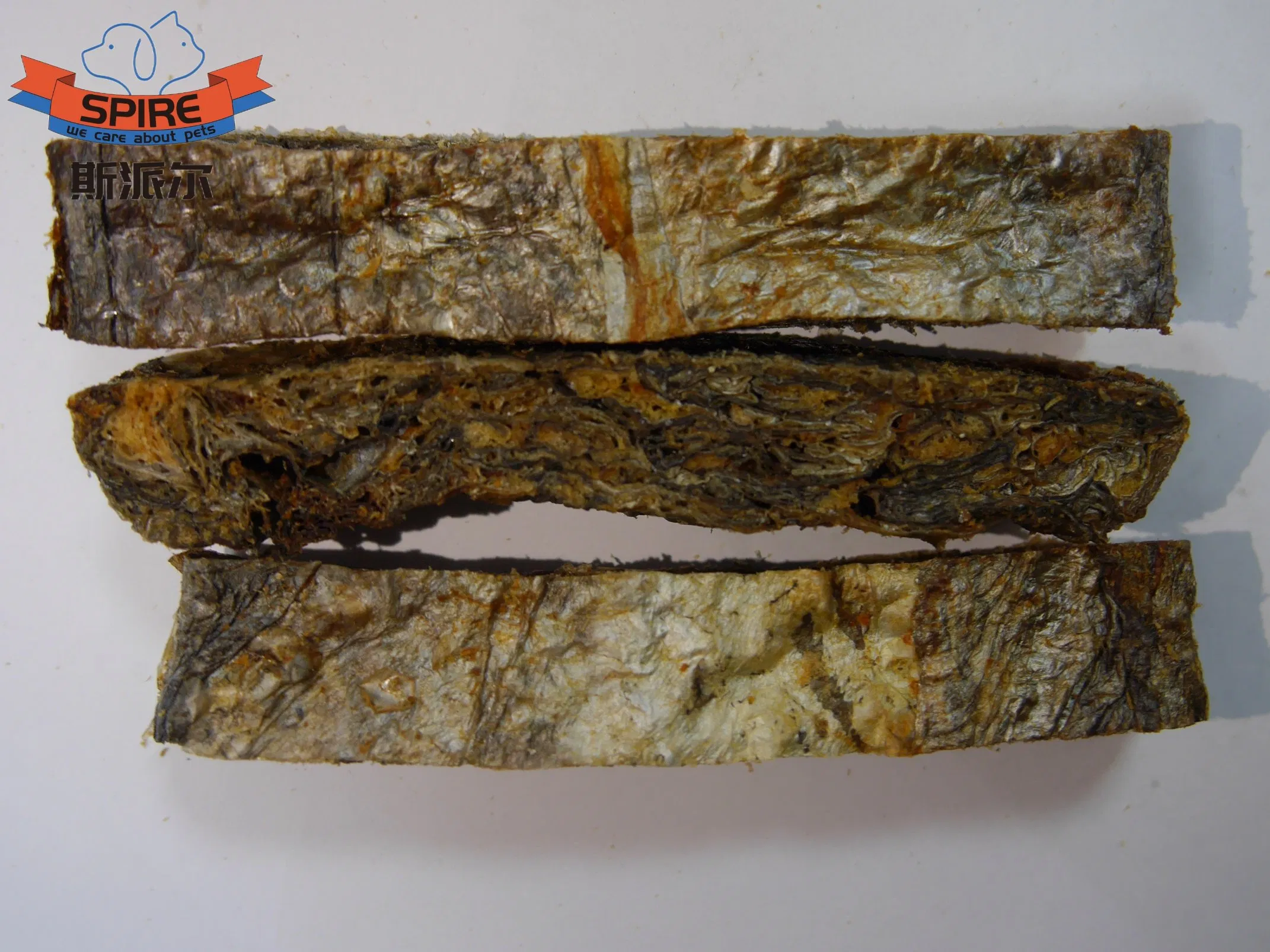 OEM Label Wholesale Price Dog Food Pet Product Deep Sea Salmon Skin Stick