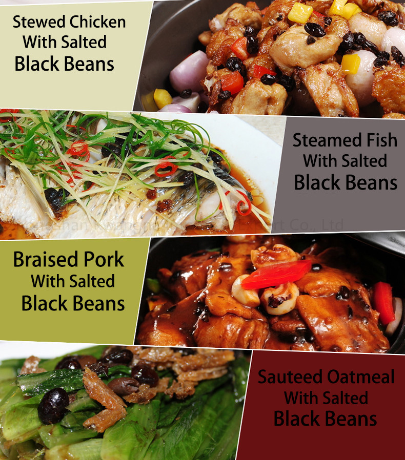 210g-Fengling Brand Spicy Flavor Instant Preserved Bean Fermented Black Beans Whole Foods/Condiments