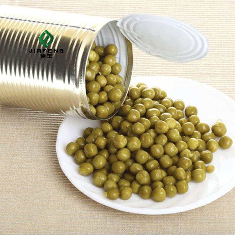 2024 New Wholesale Canned Green Peas Healthy Organic Tin Packing Can Food in Brine