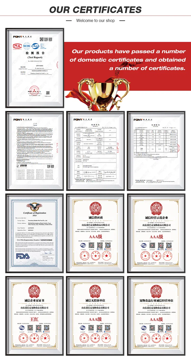 Certifications