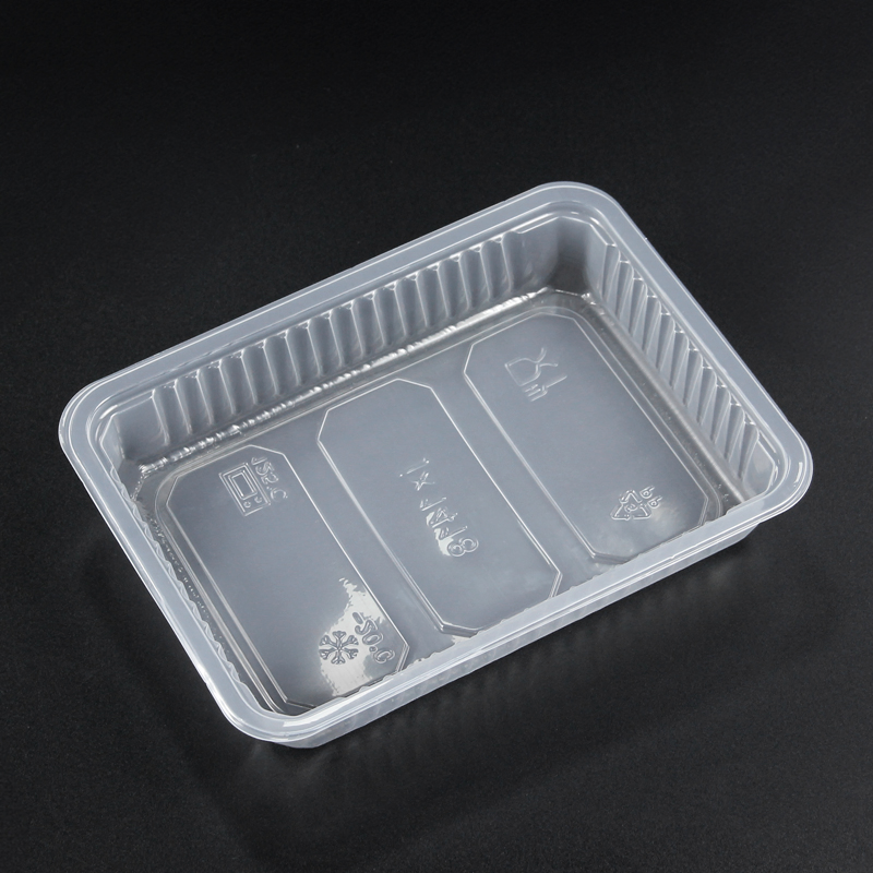 PP Ready Meal Tray Frozen Chicken Blister Tray PP Plastic Food for Supermarket Shop Store Use