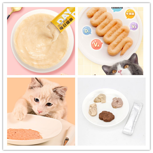 OEM ODM Fresh Meat Nutrition Wet Pet Snack Animal Food Liquid Cat Baby Creamy Kittens