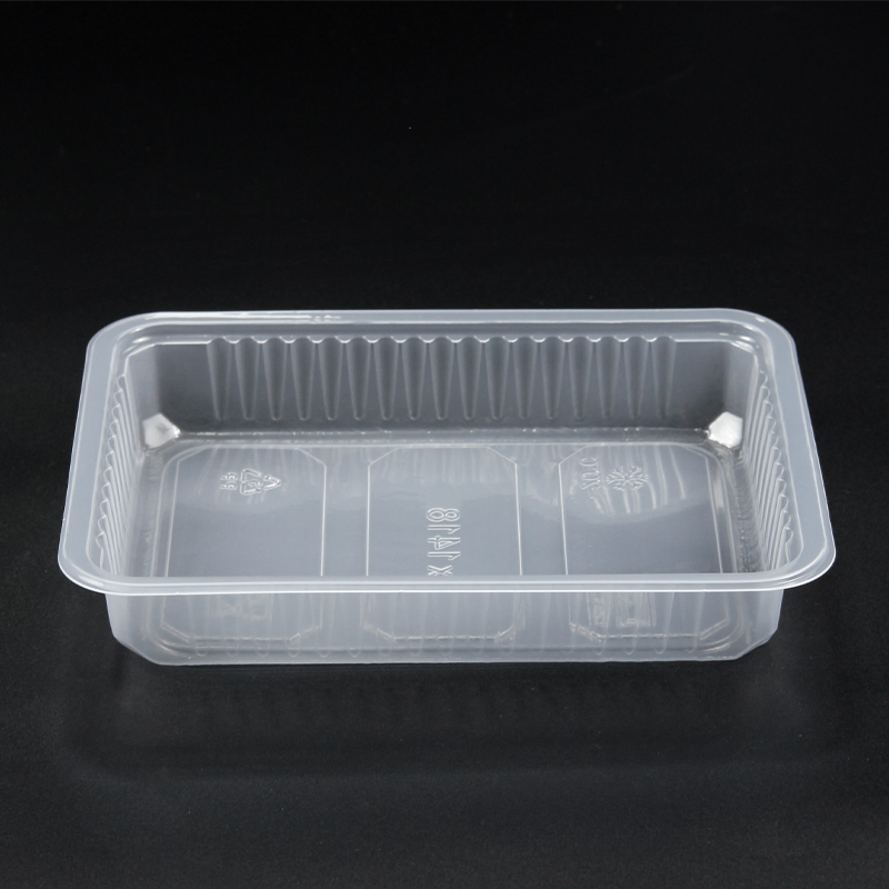 PP Ready Meal Tray Frozen Chicken Blister Tray PP Plastic Food for Supermarket Shop Store Use