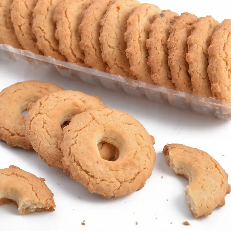 75g Breakfast Substitute Halal Snack Food Crispy Cookies Sweet Milk Chocolate Biscuit