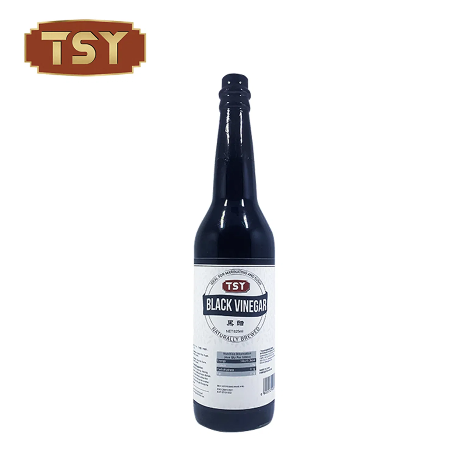 Tsy Food Rice Natural Fermented Five-Grain Aged Halal Kosher Black Vinegar