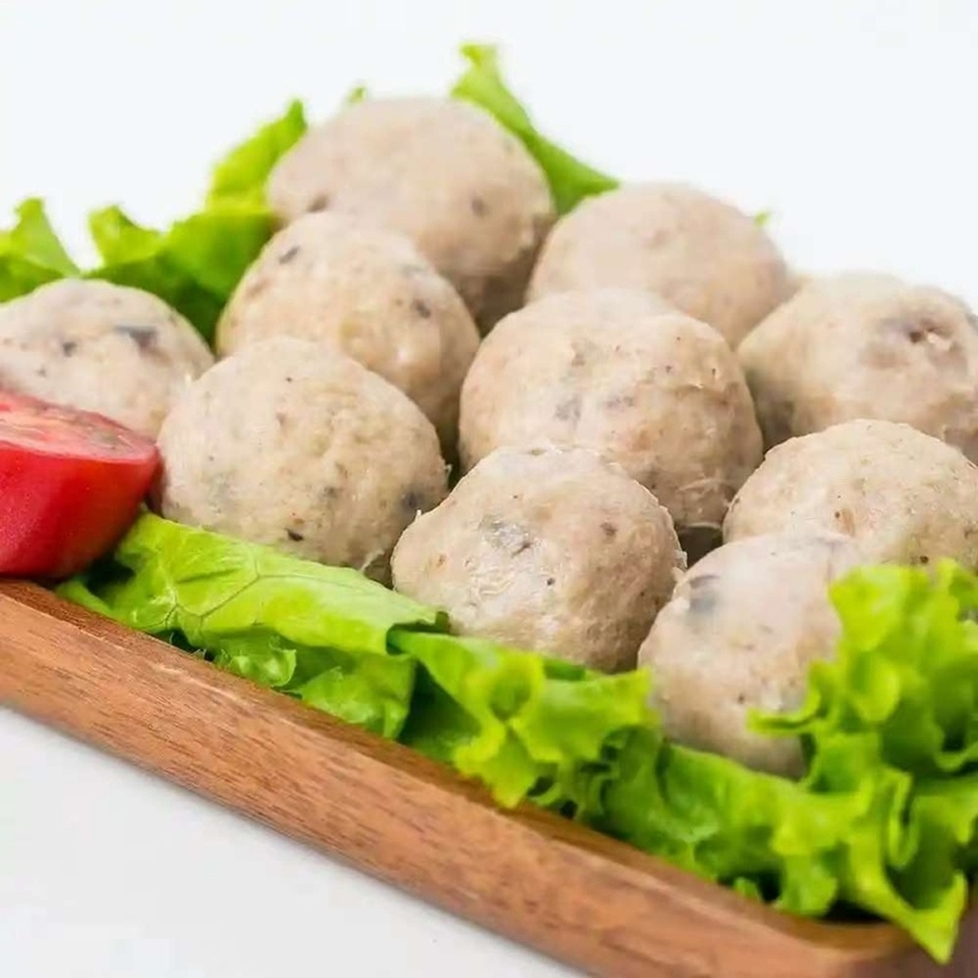 Juicy Stuffed Frozen Instant Food Shiitake Mushroom Tribute Balls for Hotpot Catering