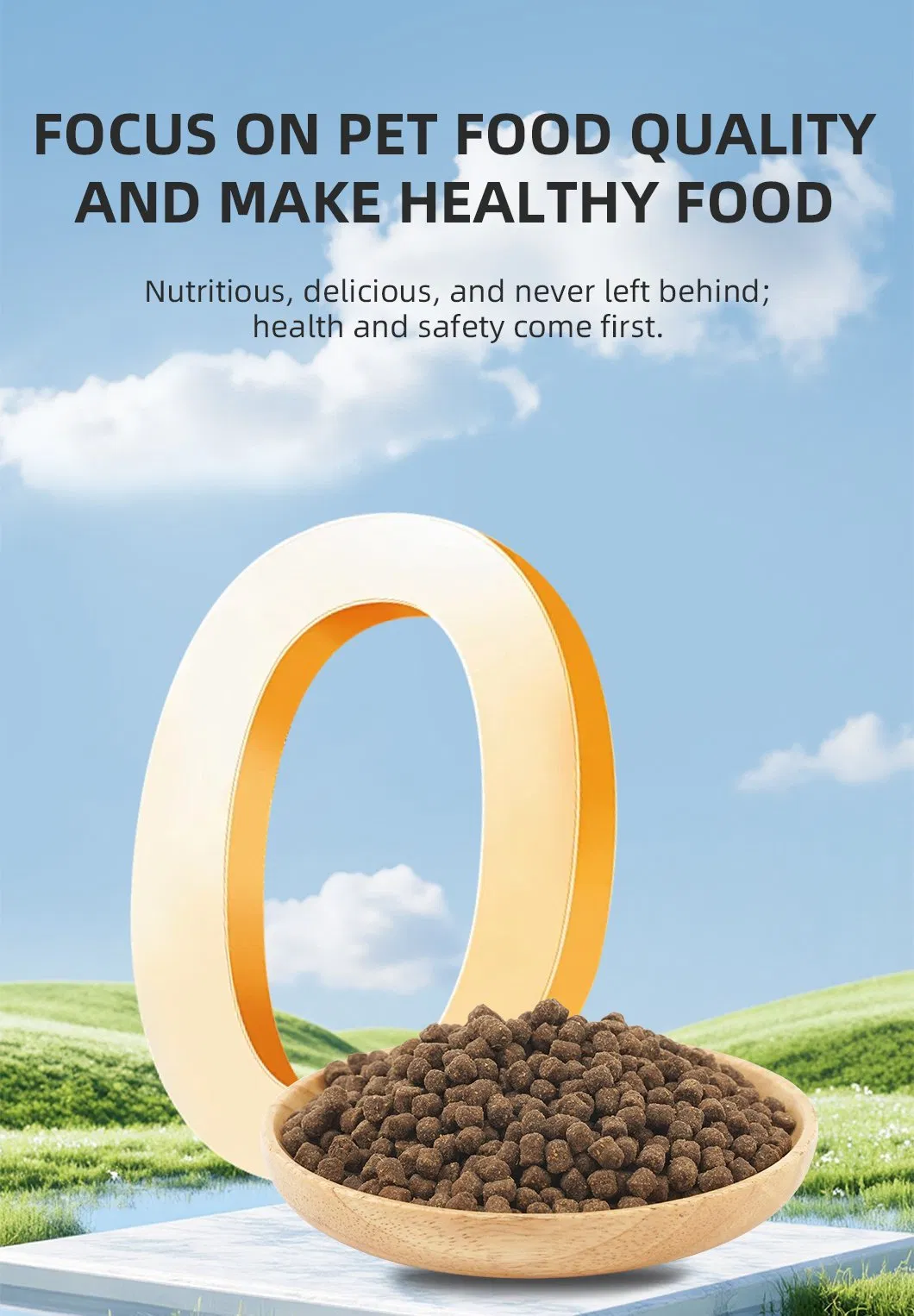 OEM Wholesale Gluten-Free Protein Rich Dry Dog and Cat Food