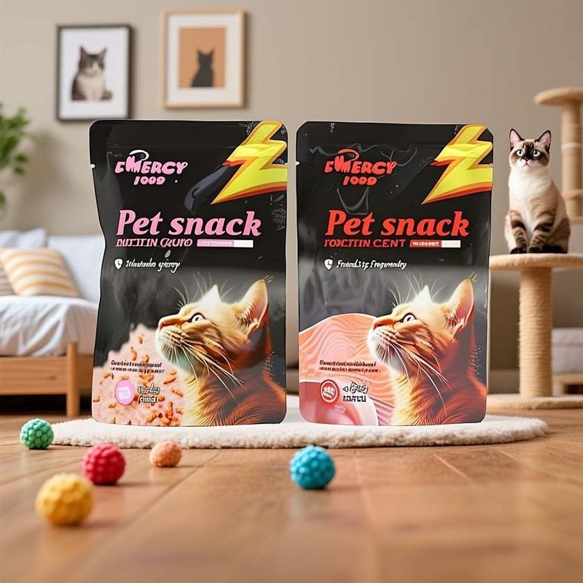 Best Selling OEM &amp; ODM High-Taste Cat Wet Food Meat-Based Bagged Pet Food Pet Product