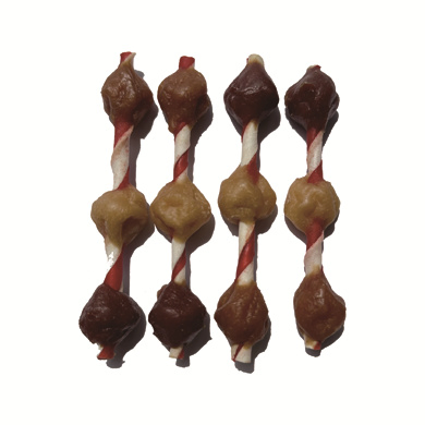 Customized Pet Like Food Chicken/Beef/Duck &amp; Cod Roll Dog Healthy Snacks