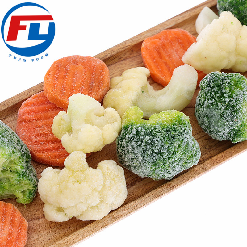 Whole Organic Certified Frozen Mixed Vegetables for Sports Nutrition Food