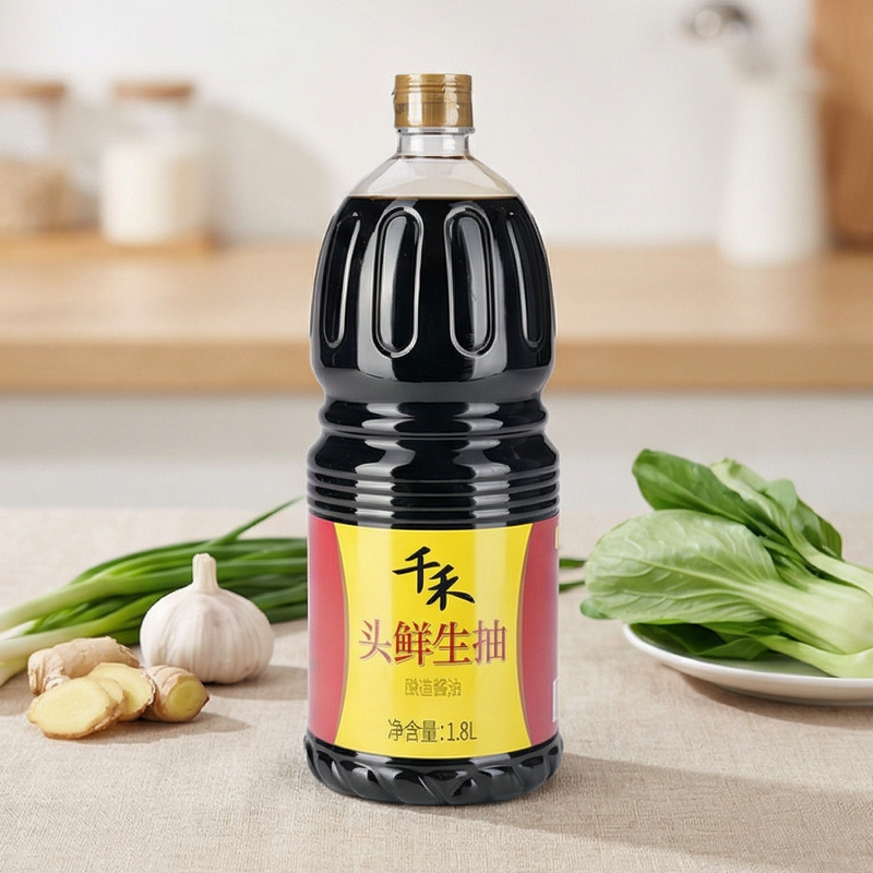 Natural Light Soy Sauce Delicious Factory Packaged Bottle