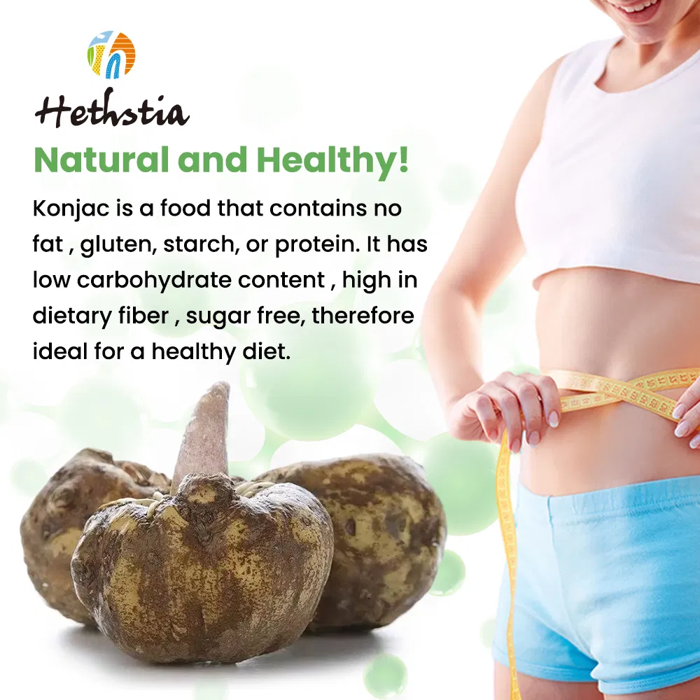 Konjac Rice Glucomannan Instant Meal Low Calorie Healthy Halal Shirataki Konjac Rice