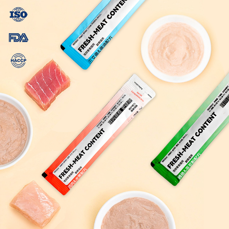 Nutritious &amp; Delicious Lickable Treat! Wet Food Cat Sticks for Instant Feline Love