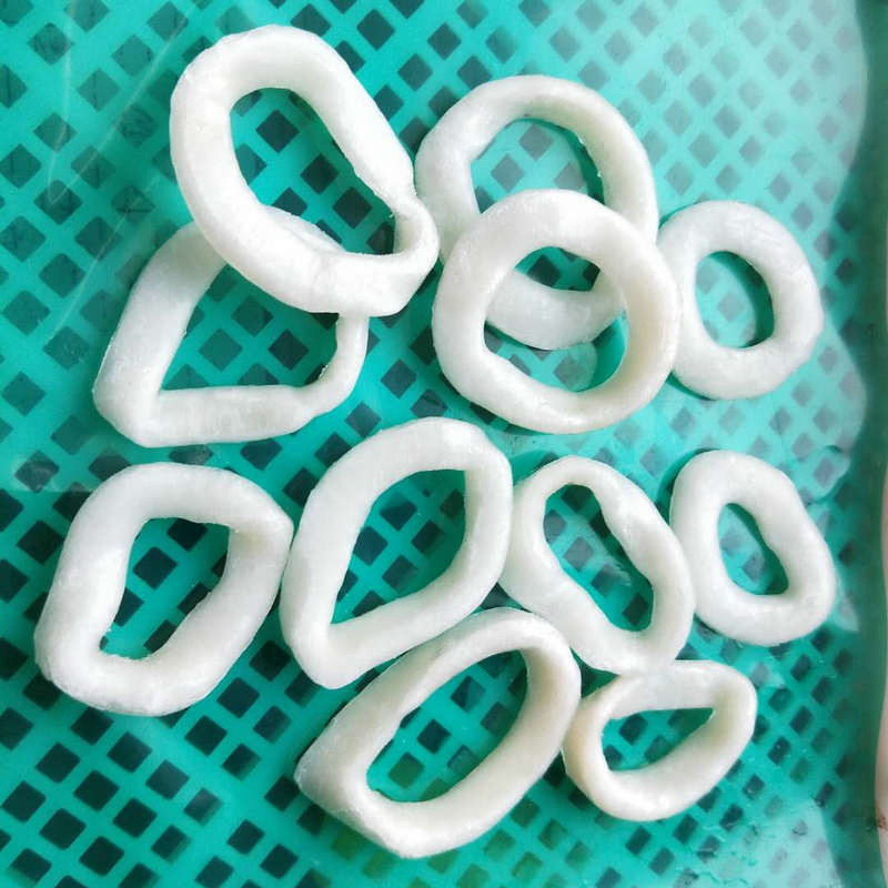Frozen Food Fillet Seafood Todarodes Squid Ring Anillo De Calamar