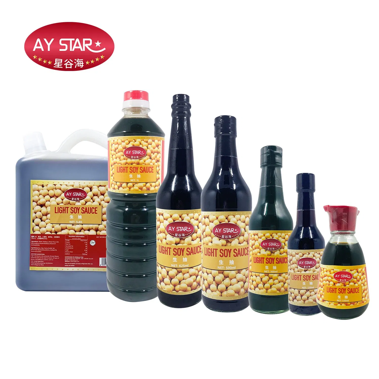 Africa Market Oriental Wholesale Light Soy Sauce OEM Soya Sauce Seasoning
