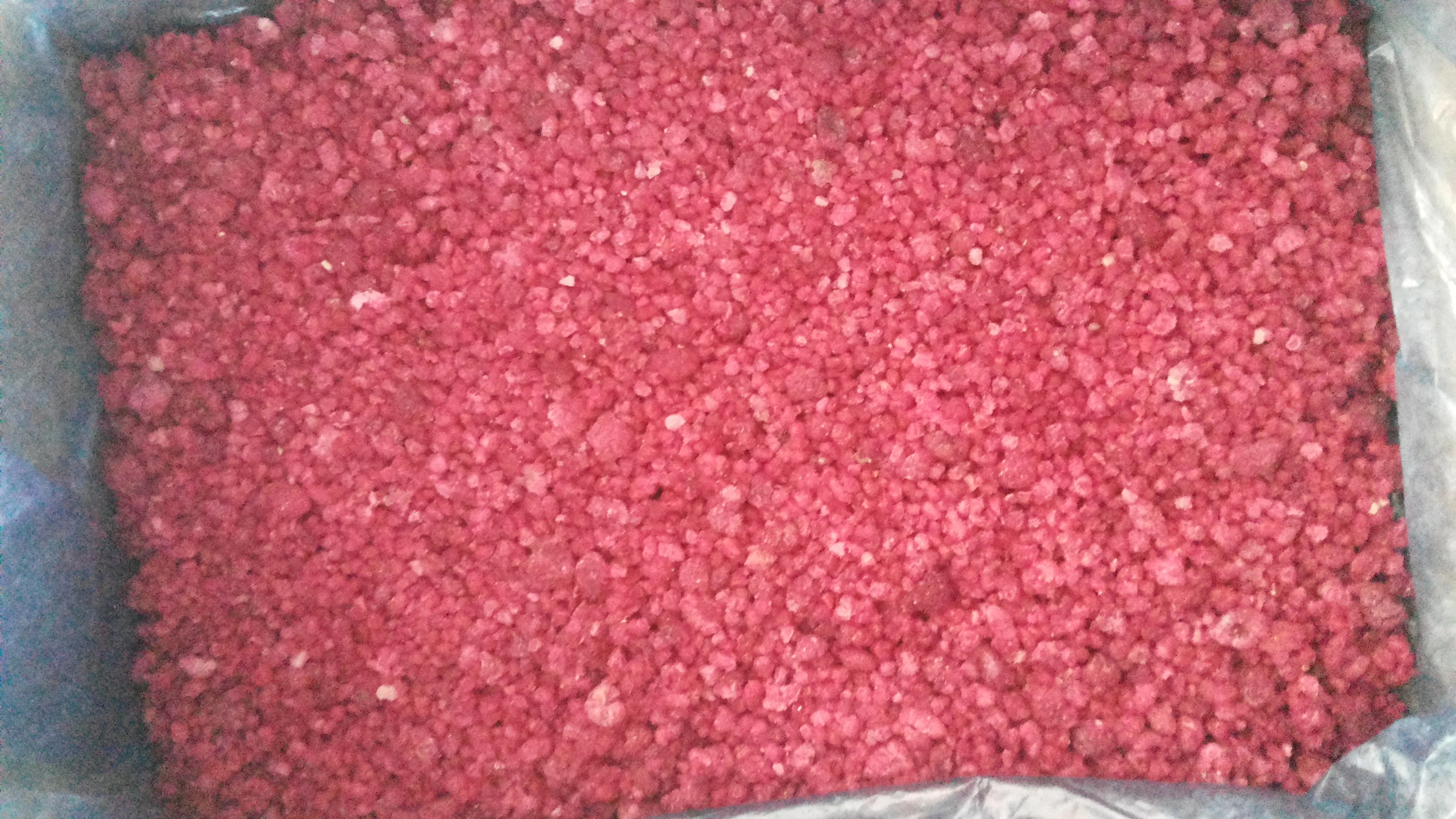 Organic Frozen Raspberry - HACCP Certified Packaged in Plastic