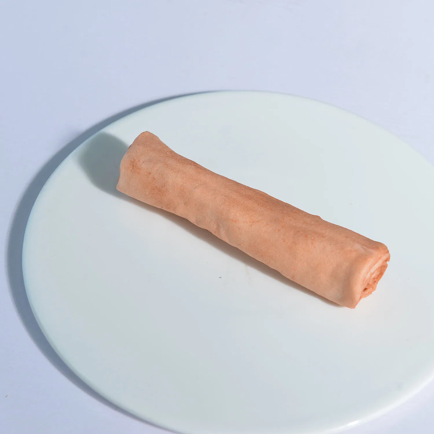 10" Chicken Lamb Bleached Fermented Rawhide Retriever Roll Dog Food