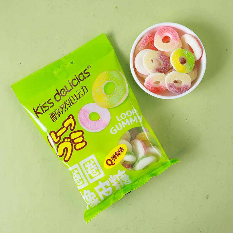 3D Shape Gummy Fruit Candy Toy Candy Custom Gummy Soft Candy