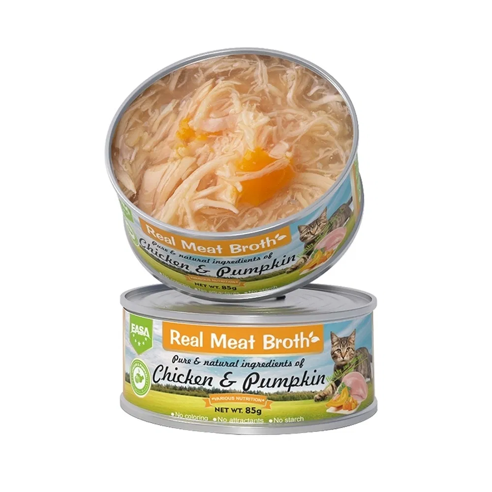 Baby Grade Ingredients 85g Chicken Meat Broth Cat Wet Food Nutrition Can