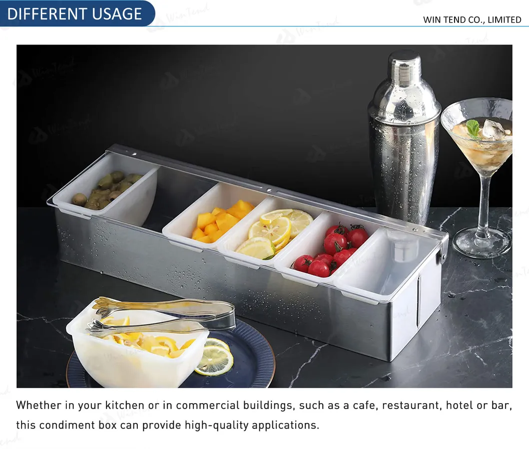 Condiment Caddy Detail 3