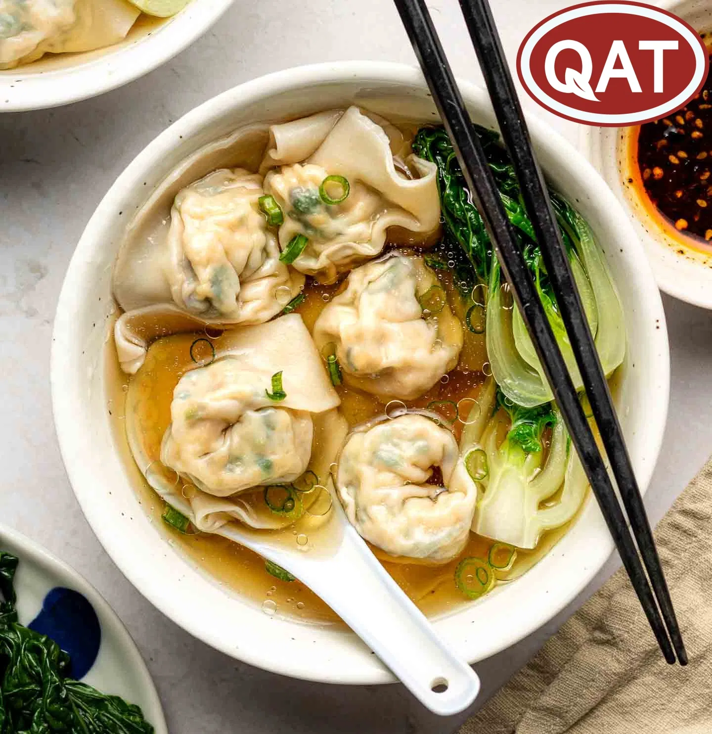 Traditional Chinese Food Wontons - Ready Meal From China