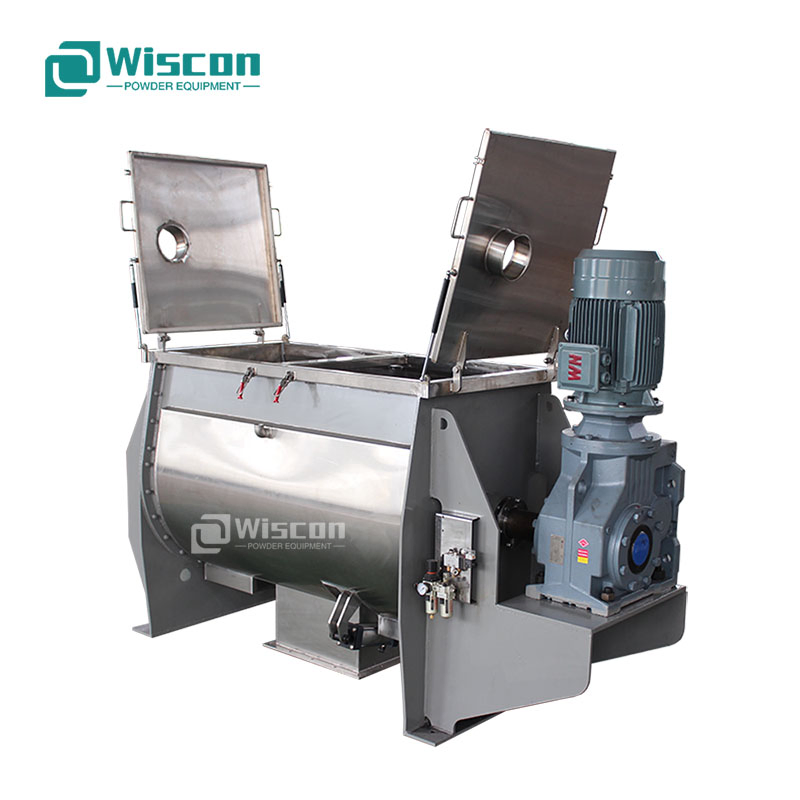 Grain-Based Products Food Ribbon Paddle Batch Mixing Blender Machine
