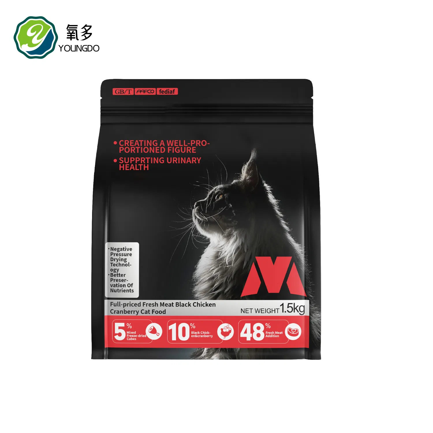 Free Samples Gluten Free All Breeds Size Dry Pet Food for Adult Cat