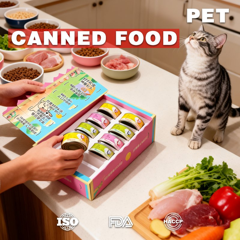 Wet Food, Goat Milk Snacks, Effective and Healthy Staple Food Canned Goods
