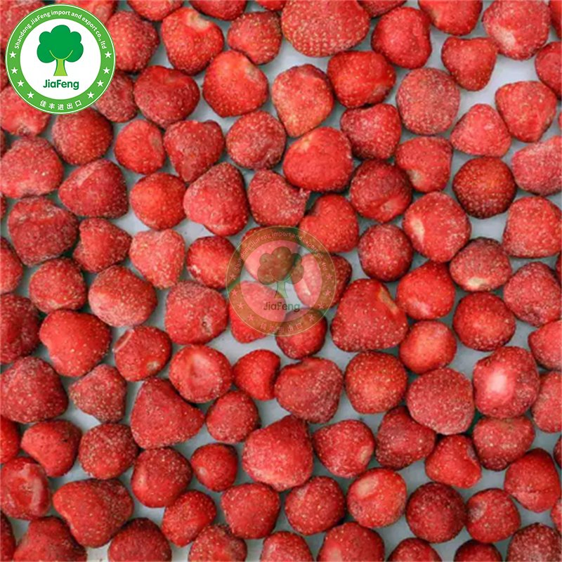 Brc Manufacture Frozen Berry 500g Packaged IQF Organic Frozen Strawberry